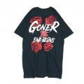 GoneR Rose Logo T-Shirts Black