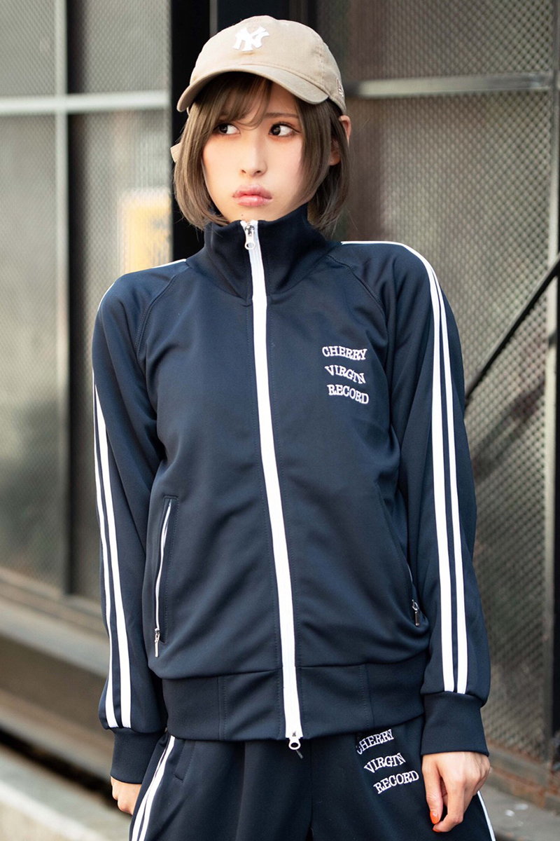 東京初期衝動×GEKIROCK CLOTHING コラボ・ジャージ・ジャケット NAVY