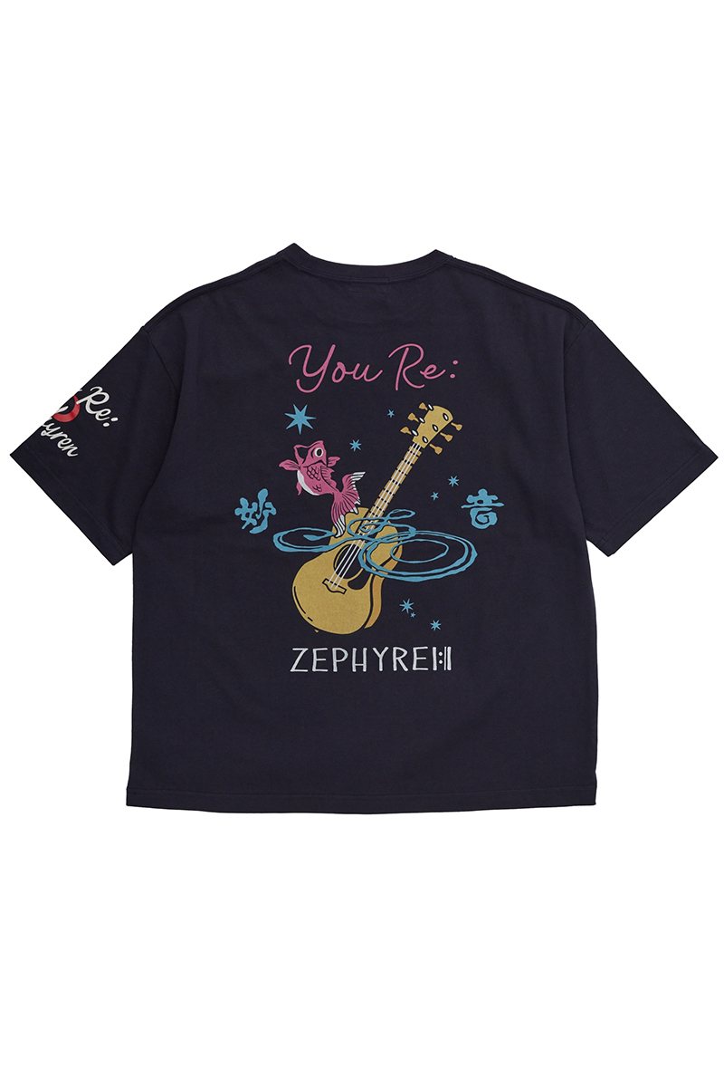 予約商品】優里xZEPHYREN-BETELGEUSE- S/S TEE NAVY / ロック 予約商品】優里xZEPHYREN-BETELGEUSE- S/S TEE NAVY / ロック