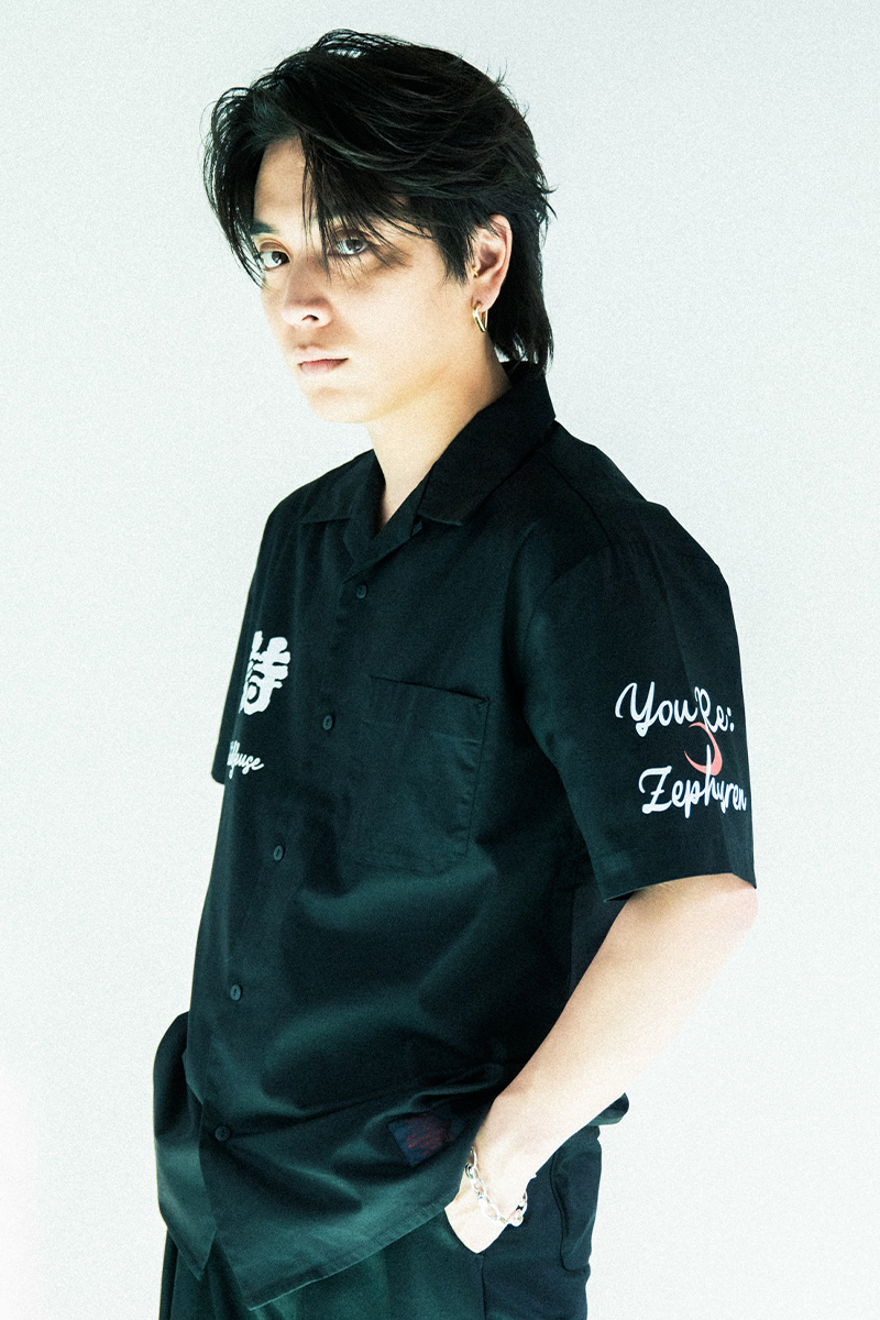 予約商品】優里xZEPHYREN-BETELGEUSE- S/S SHIRT BLACK / ロック 予約商品】優里xZEPHYREN-BETELGEUSE- S/S SHIRT BLACK / ロック