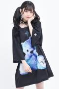 TRAVAS TOKYO【トラバストーキョー】Furry bear BIG Tee 2022Ver. BLACK/BLUE