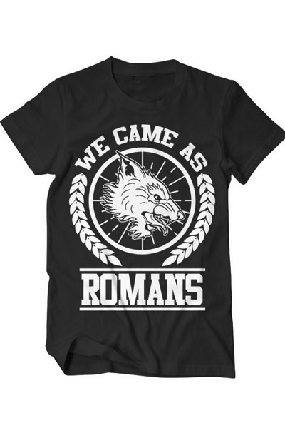 WE CAME AS ROMANS Andy Wolf Black - T-Shirt