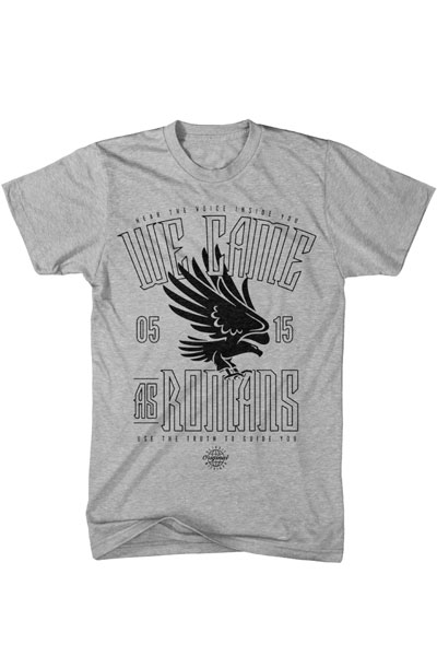 WE CAME AS ROMANS Eagle Heather Grey - T-Shirt
