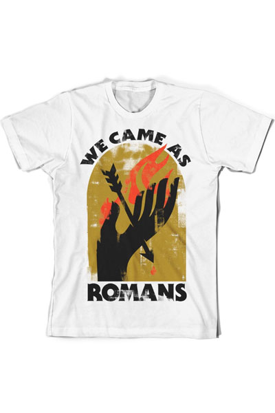 WE CAME AS ROMANS TROY White - T-Shirt