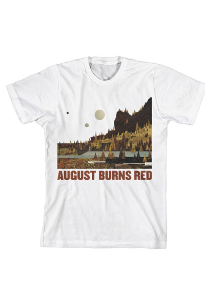 AUGUST BURNS RED Album White - T-Shirt
