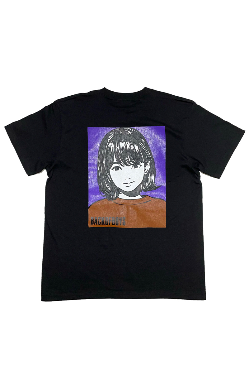 TheBackOfBoys(ザバックオブボーイズ) CUTE GIRL TYPE2 TEE BLACK