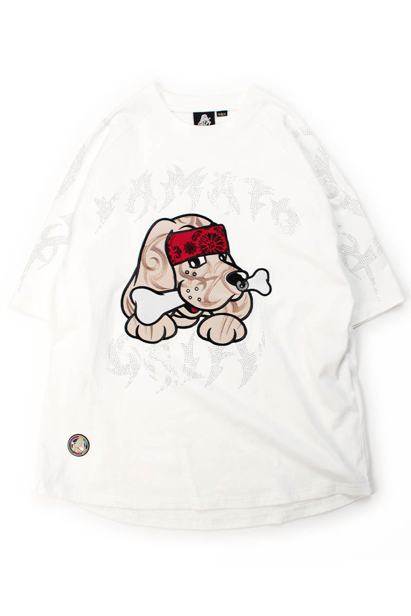 【予約商品】GALFY (ガルフィー) ピカピカ族Tシャツ - White