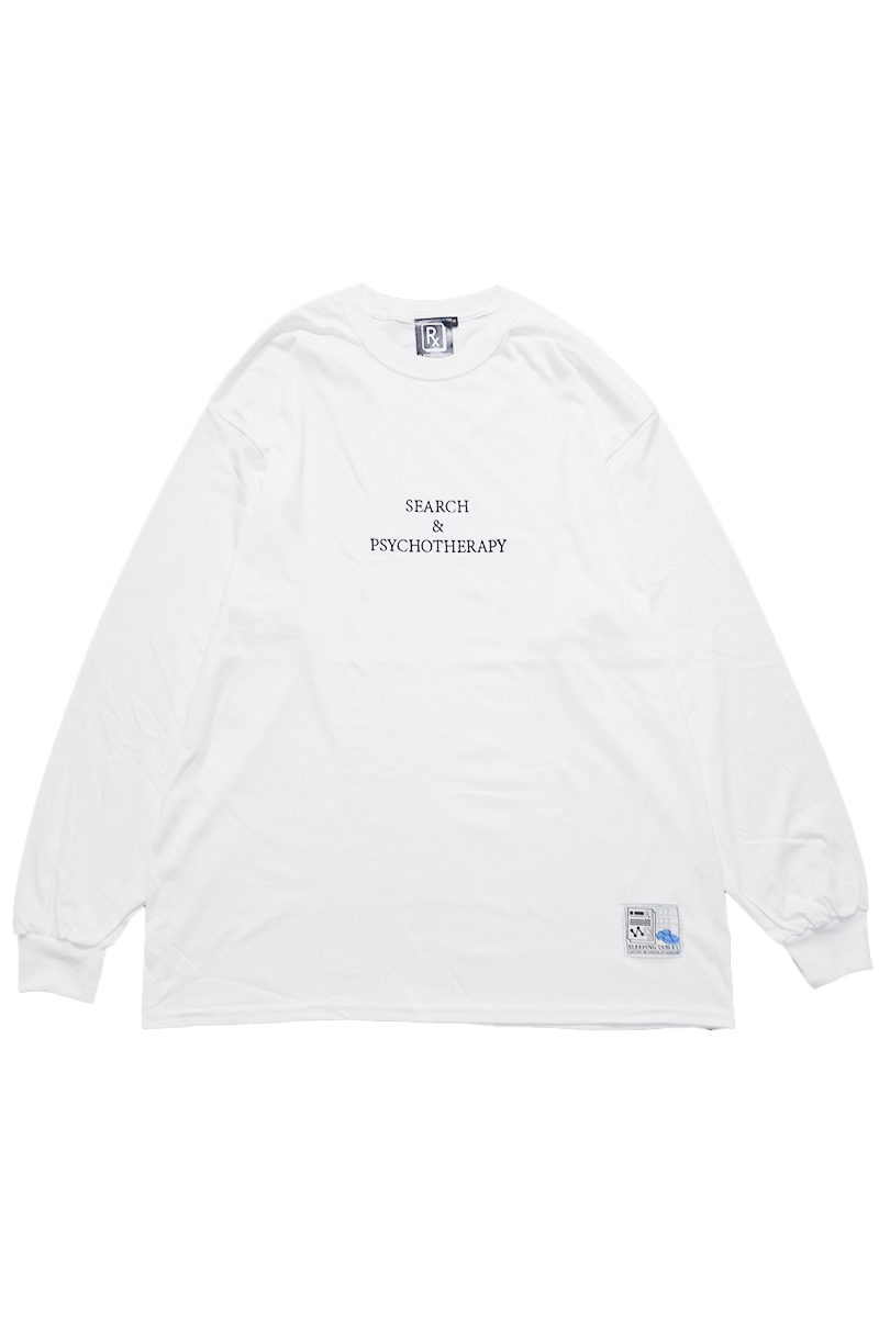 SLEEPING TABLET (スリーピングタブレット) ORDER [ LONG SLEEVE ] WHITE