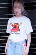 TOY MACHINE TMS19ST16 MONSTER MARKED PRINT SS TEE WHITE