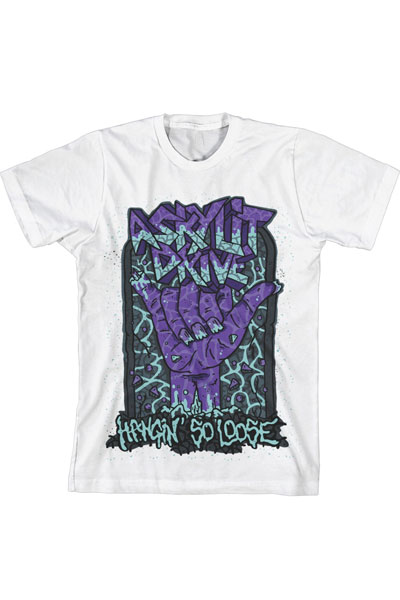 A SKYLIT DRIVE Hangin' So Loose White - T-Shirt