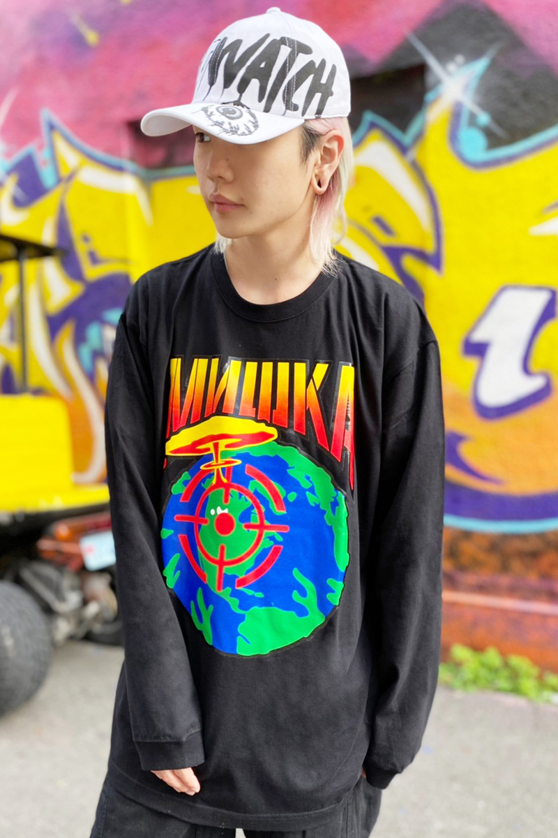 MISHKA NEW WORLD ORDER LONGSLEEVE BLACK