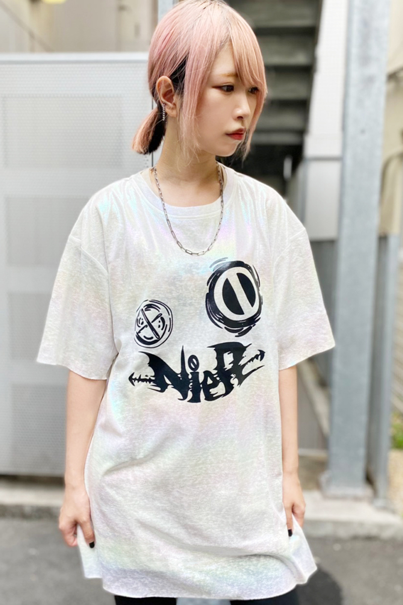 NieR (ニーア) BIG SIZE T-SHIRT【FACE】 / ロックファッション