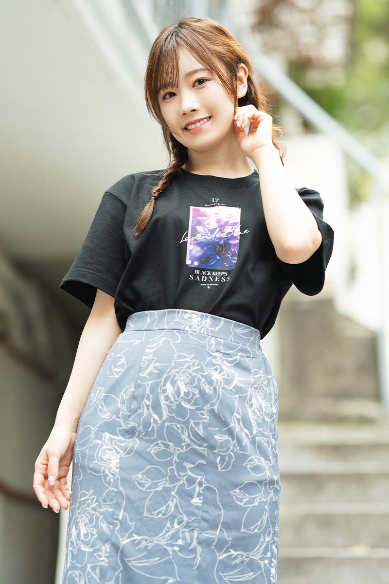 直田姫奈×アマツカミ×GEKIROCK CLOTHING スペシャル・コラボ・Tシャツ