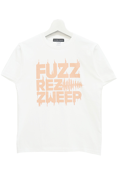 FUZZ REZ ZWEEP 1st LOGO TEE(2017 ver.) -WH-