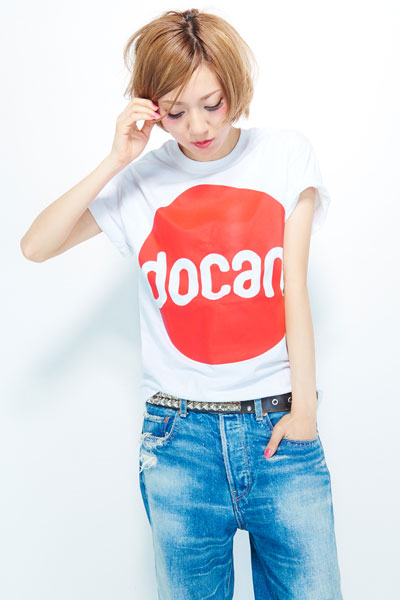 DOCAN! HINOMARU Tshirt White/Red