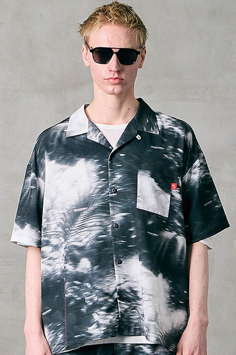 VIRGOwearworks (ヴァルゴウェアワークス) FOREST SIGN ALOHA SHIRTS - Black