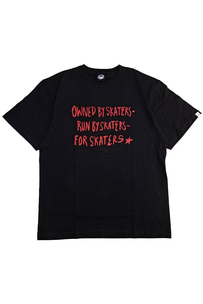 TOY MACHINE (トイ・マシーン) OWNED, RUN, FOR SKATERS SS TEE - Black