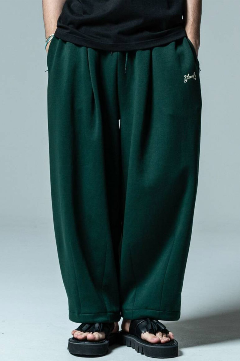 glamb (グラム)GB0223/P17 : Balloon Sweat Pants / バルーンスエットパンツ - Green