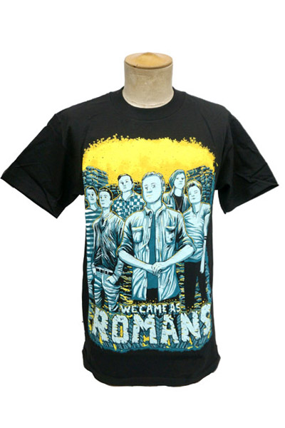 WE CAME AS ROMANS Regular Dudes Black - T-Shirt