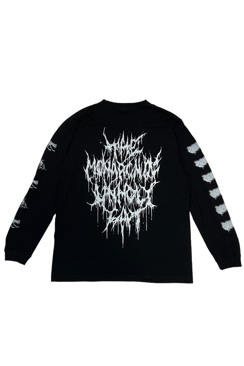 Gluttonous Slaughter The MONARCH OF UNHOLY CAT Long Sleeve / 邪悪なる猫の君主
