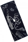 TOY MACHINE TMS18TW35 TOWEL BLACK