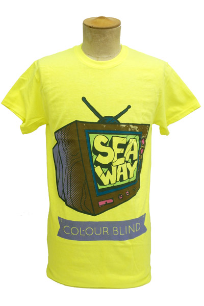 SEAWAY Colour Blind TV Logo Yellow - T-Shirt
