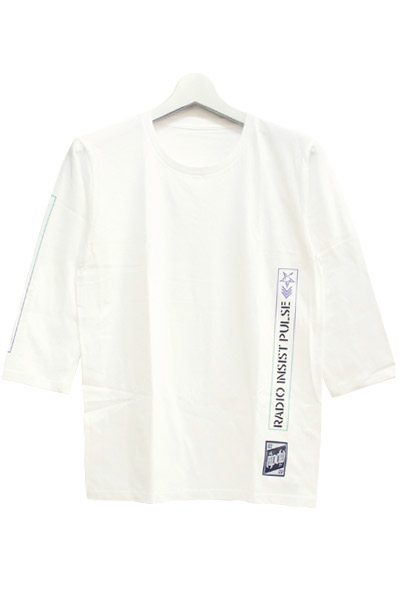 RIP DESIGN WORXX ミサイルアーミーロゴ3/4スリーブTシャツ WHITE