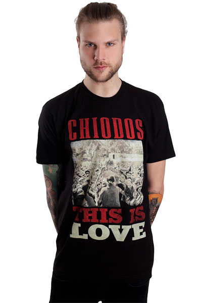 CHIODOS This is Love CRAIG Black - T-Shirt