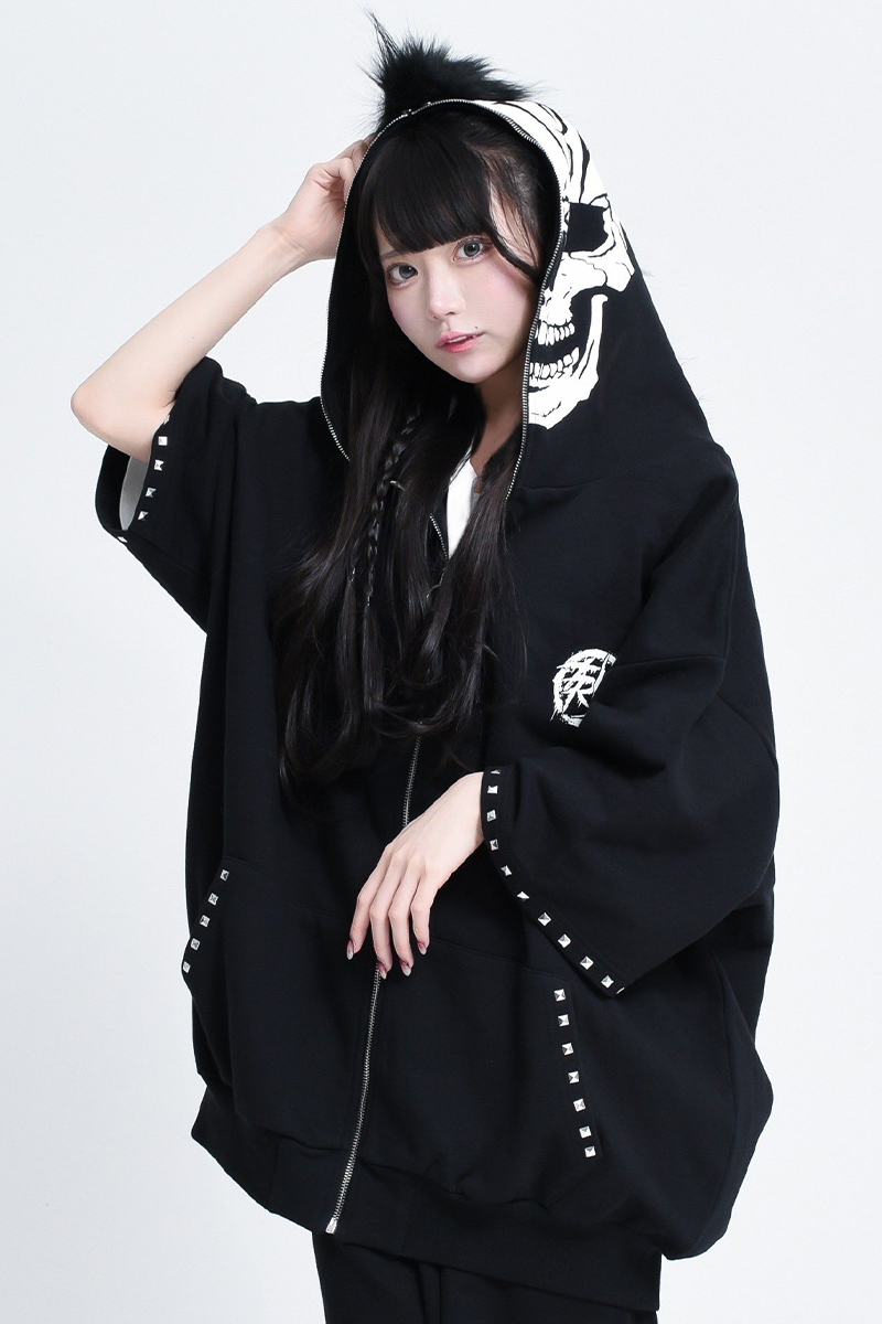 faith tokyo スカル ピチT 切り裂き ロック パンク y2k - トップス faith tokyo スカル ピチT 切り裂き ロック パンク y2k - トップス