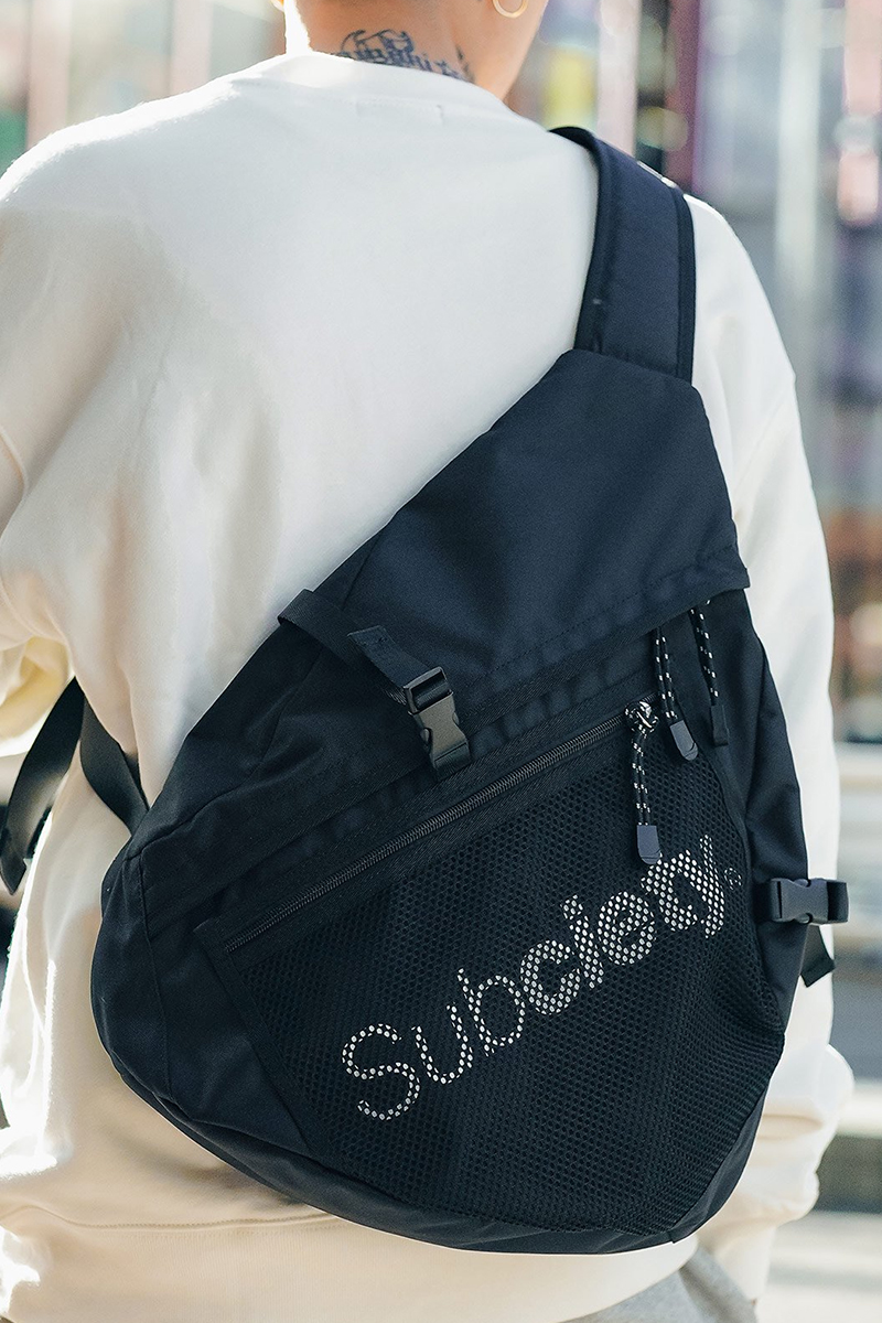 Subciety (サブサエティ) SLING BAG BLACK