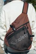 Subciety (サブサエティ) SLING BAG BROWN