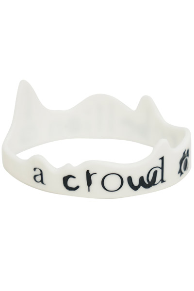 a crowd of rebellion 10th Anniversary Tour 2017 Rubber Bracelet