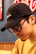 SABBAT13(サバトサーティーン)SPOOK LOGO CAP (BK)