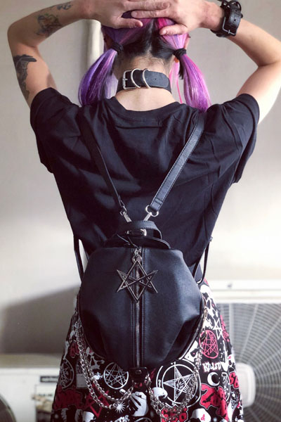 KILL STAR CLOTHING Sacred Sixx Backpack