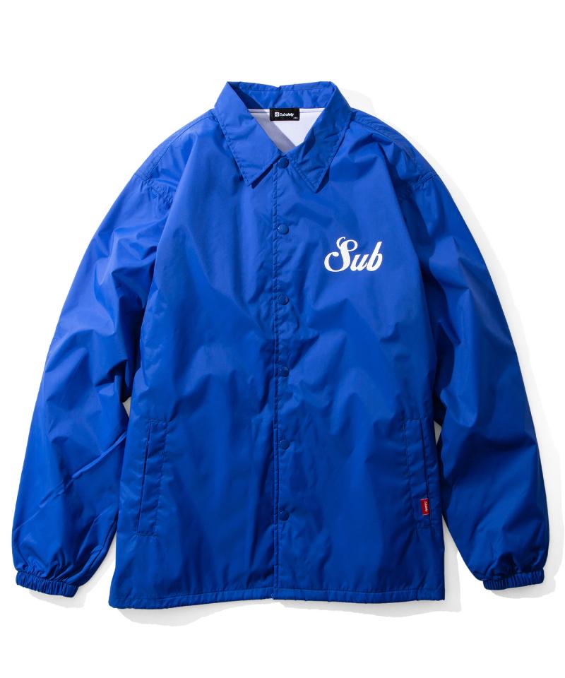 Subciety COACH JKT-MIDDLE LOGO- BLUE