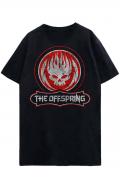 THE OFFSPRING UNISEX T-SHIRT: DISTRESSED SKULL