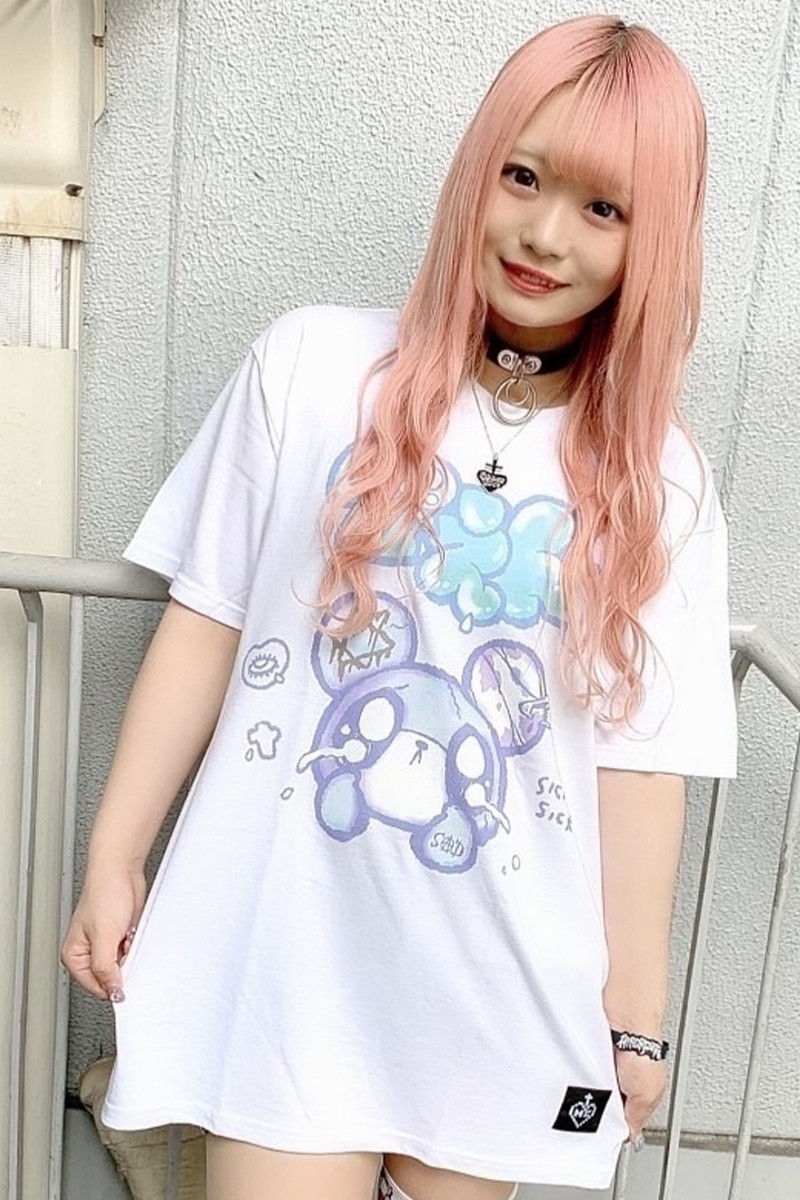 HYPER CORE ぴえん。Tシャツ　WHITE