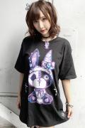 HYPER CORE　PINK MAID RABBIT Tシャツ　BLACK