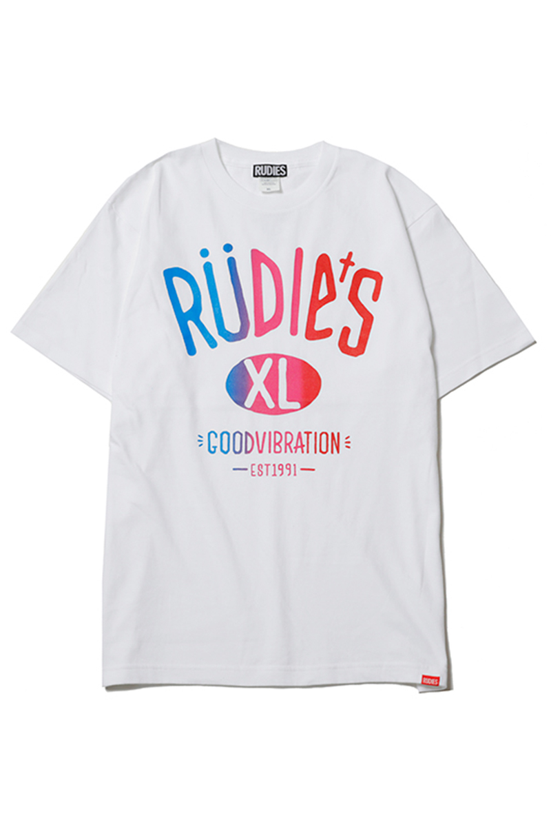 RUDIE'S (ルーディーズ) EXTRA DRAWING-T 	WHITE