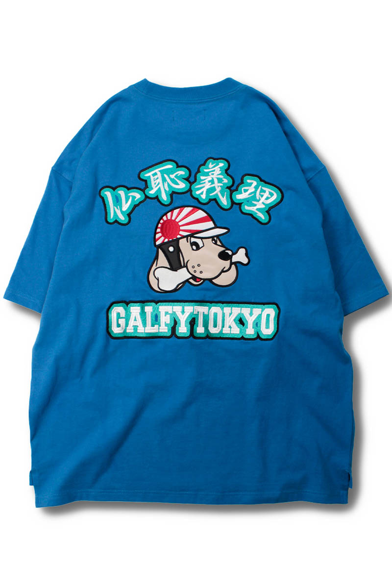 GALFY (ガルフィー) 仏恥義理Tee - Blue