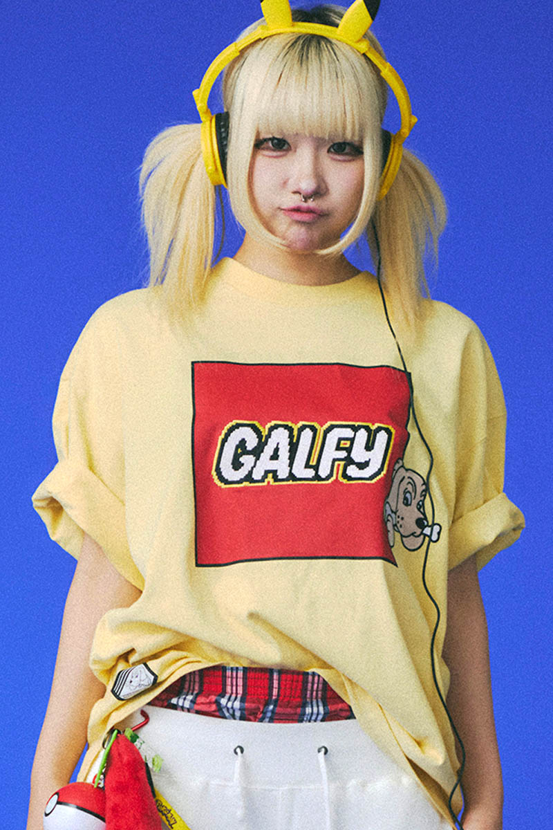 GALFY (ガルフィー) GALFY LAND Tee - Yellow