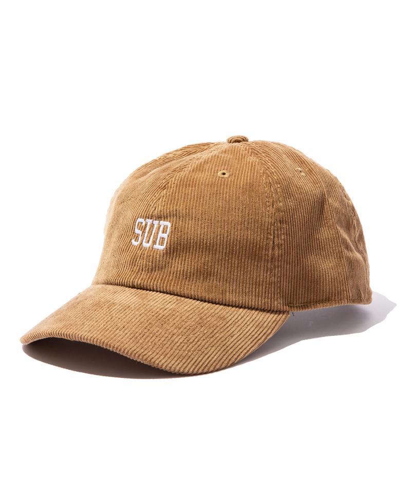【予約商品】Subciety(サブサエティ) CORDUROY CAP BEIGE