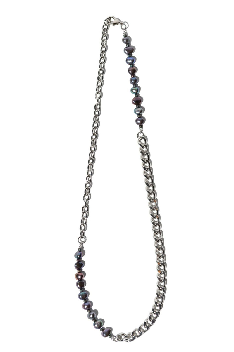 glamb (グラム)GB0223/AC19 : Black Pearl Chain Necklace glamb (グラム)GB0223/AC19 : Black Pearl Chain Necklace