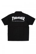 THRASHER MAG LOGO WORK SHIRTS BLACK