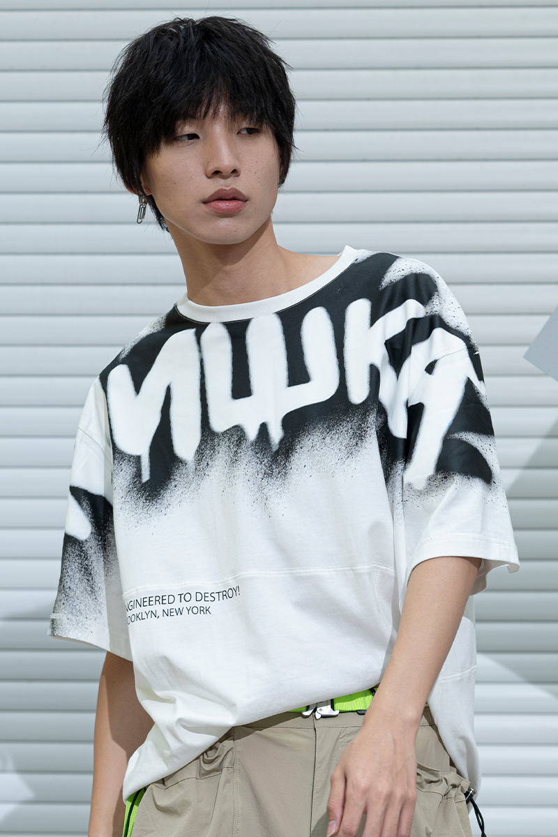 MISHKA(ミシカ) M21000012  T-SHIRTS WHITE