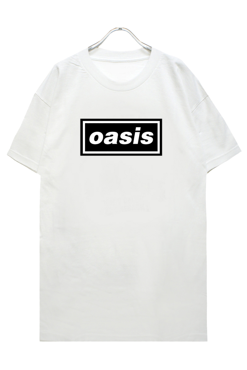 OASIS UNISEX TEE: DECCA LOGO WHITE