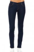 REBEL8 WOMENS LO-RISE INDIGO JEAN