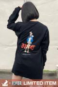 【ゲキクロ限定カラー】NOTBADCAT (ノットバッドキャット) Girl LS Tee BLACK