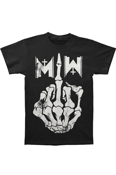 MOTIONLESS IN WHITE Middle Finger Black