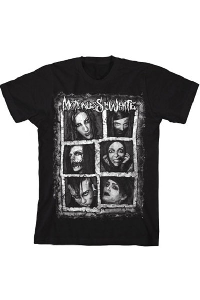MOTIONLESS IN WHITE Faces Black